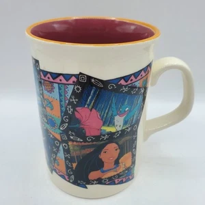Disney Pocahontas Ceramic Mug Made In England Rare Vintage Excellent Condition - Picture 1 of 7