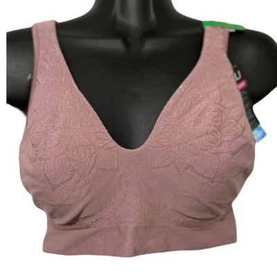 Bali Comfort Revolution Size Large Comfort Flex Fit Seamless Wireless Bra DF3484 - Image 1 of 4