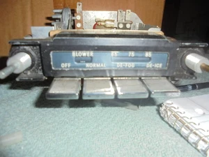 1964-1966 Pontiac Grand Prix A/C Heater Controls Dash Vent Fan Bonneville OE - Picture 1 of 4