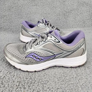 Saucony Cohesion 12 Damen-Laufschuhe Größe 8 grau lila Turnschuhe sportlich - Bild 1 von 12