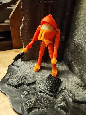 Pistola Escudo Dañada Piezas Originales Completas Mego Micronauts Lobros Alien De Colección Foto 1 de 4