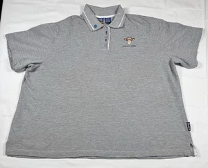 Polo vintage Y2K Disney Tigro donna più 22W/24W 3X grigio ricamato - Foto 1 di 7