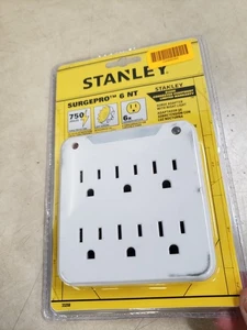 Stanley SurgePro 6 NT Surge Protector NEW IN SEALED PACKAGE - Picture 1 of 3