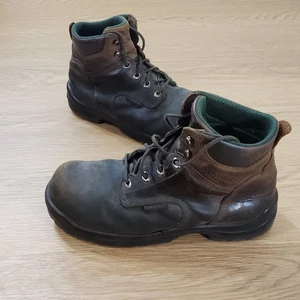 Zapatos Red Wing para Hombres 9 D Puntera de Acero Cuero Marrón Bota de Trabajo con Cordones   - Imagen 1 de 14