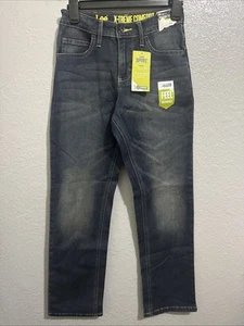 Boys Lee Dark Midnight Skinny Fit Straight Leg Size Skinny Fit 14 slim - Picture 1 of 6