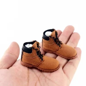 Botas de Senderismo Sólidas 1/6 Botas Martin Modelo Ajuste 12" Figura Paños Accesorios - Imagen 1 de 6
