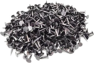 Design61 500x Kammzwecken 1,4 x 7 mm Nägel Großer Rundkopf Lange Scharfe Spitzen - Bild 1 von 2