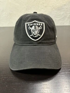 Las Vegas Raiders New Era 9Twenty Hat Cap (Adult Adjustable Strapback) Black - Picture 1 of 6