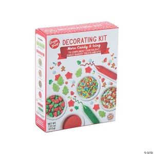 Kit de decoración de dulces y helados Create-A-Treat - espolvoreadas de pan de jengibre de Navidad - Imagen 1 de 3