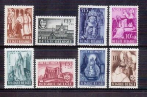BELGIUM 1948 Achel & Chevremont sets MLH - Picture 1 of 2