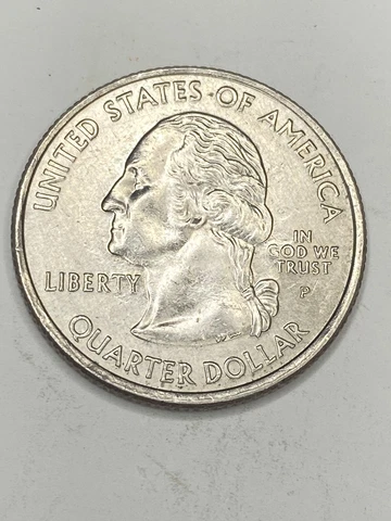 2005 George Washington Error Coin. Crying George.  Unique One Of A Kind.  Cover
