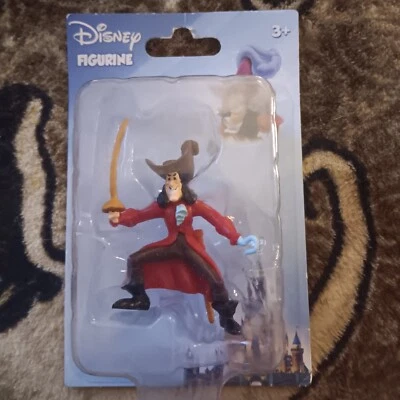 NEW Disney Villain Toy Captain Hook Figurine Cake Topper - Image 1 of 3