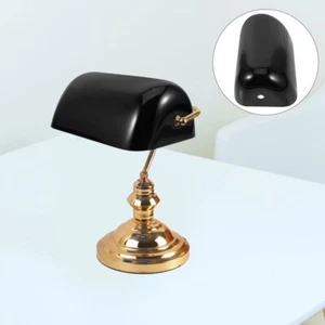 Bankers-Lampenschirm aus Glas, Ersatz-Desktop-Lampenabdeckung, - Bild 1 von 12