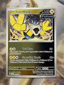 Pokémon TCG Iron Hands 061/162 SV05: Temporal Forces Reverse Holo Uncommon - Picture 1 of 1