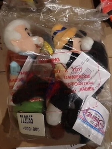 Disney Pinocchio Geppetto Jiminy Cricket and Figueroa 8" Plush Lot New With Tags - Picture 1 of 2
