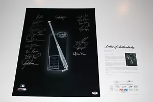 ROBERTO ALOMAR DUSTY BAKER DOC GOODEN +15 MORE SILVER SLUGGER 16X20 PSA/DNA LOA - Picture 1 of 8