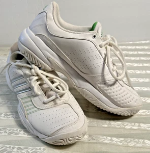 Adidas Ultra Boost Torsion System White & Green Tennis Shoe Women's Size 7.5 - Picture 1 of 6