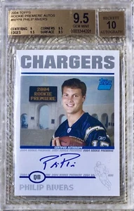Topps Rookie Premiere 2004 automático Philip River radiocontrol BGS 9,5 - Imagen 1 de 2