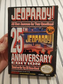 Jeopardy NES Nintendo Entertainment System 
