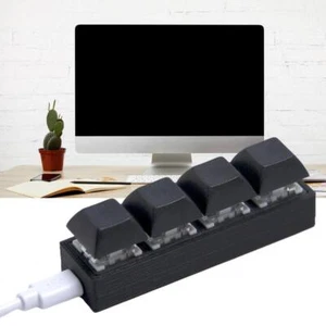 4Keys Mini Mechanical Keyboard Programming Macro Keypad Gaming Keyb I8G2 C0A2 - Picture 1 of 11
