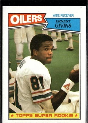1987 Topps - Ernest Givins #310 (RC) - Image 1 of 3