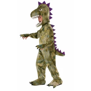 Rubie's Forum Child Fancy Dress Dinosaur Costume Green Large- 140cm- New - Picture 1 of 11