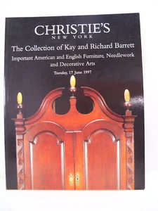 Christie's Auction Catalog Kay Richard Barrett Collection Important Furniture - Picture 1 of 8