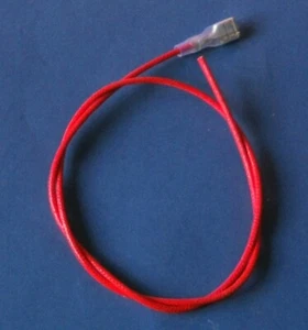 4 TERMINALI FEMMINA FASTON 6,3MM ISOLATI, CON CAVI DIAM 0.92 mm COLORI A SCELTA  - Foto 1 di 4