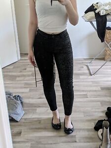 Skinny Jeans mit Muster 🖤