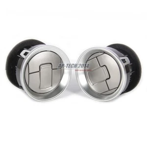 2* Silver Dashboard AC Air Vent Fit For FORD F150 Lobo #CL3Z19893EA# - Bild 1 von 11