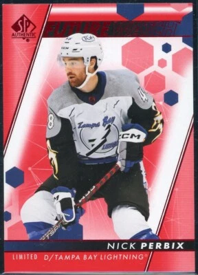 2022-23 SP AUTHENTIC LIMITED RED FUTURE WATCH # 156 NICK PERBIX TAMPA BAY - Image 1 of 2