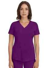 Healing Hands Women's HH Works Comfort V Neck Monica Scrub Top 2500 A10