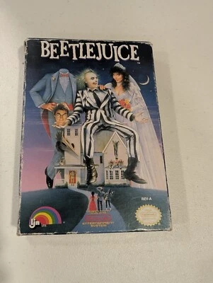 Beetlejuice (Nintendo Entertainment System, 1991) NES COMPLETO con Caja y Manual Foto 1 de 4