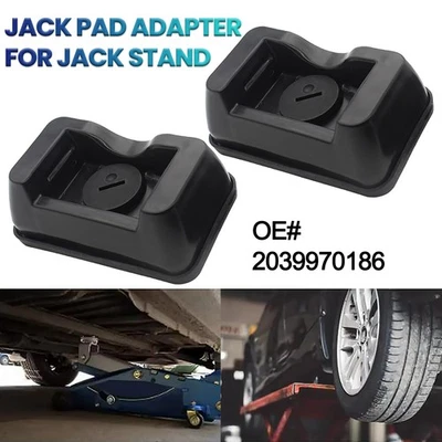 2x Car Lift Jack Pad For 2001-2014 Mercedes Benz W209 W203 R171 W211 2039970186 Foto 1 de 4
