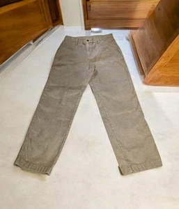 LEVI'S Camp Pant Beige Tan CORDUROY Straight Leg Pants Women's Size 12 MIS M - Picture 1 of 11