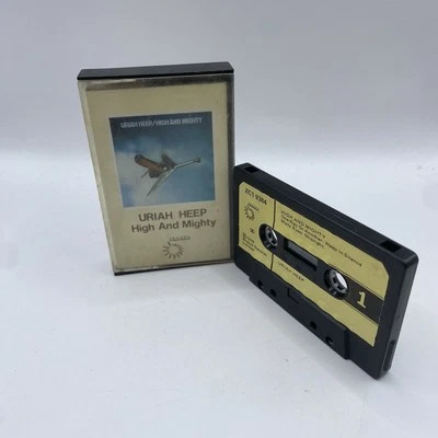 URIAH HEEP - UK CASSETTE TAPE - HIGH AND MIGHTY - Image 1 of 4