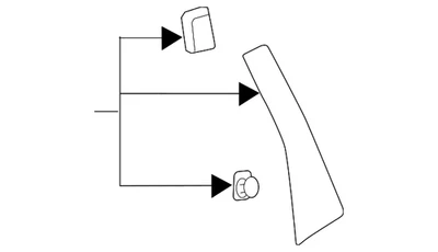 Genuine Subaru Applique 63563SJ141 - Image 1 of 2