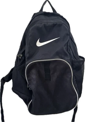 耐克 Swoosh 背包 XL 2016 复古男女通用黑色学校旅行黑色健身房运动 — 第 1/4 张图片