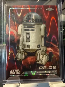 2024 Topps Chrome Star Wars R2 D2 Red Raywave #108 - Picture 1 of 2