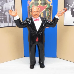 Figura de superestrellas de lucha libre Mean Gene Okerlund - LJN WWF de colección 1986 - Sin precio base-como nuevo - Imagen 1 de 16