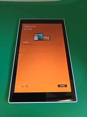 Amazon Kindle Fire HD 10 5th Gen SR87CV 10.1" 32GB Wi-Fi White Tablet DK347 - Image 1 of 4