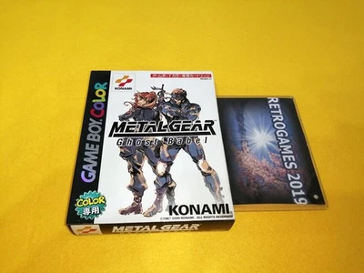 METAL GEAR SOLID Ghost Babel  NINTENDO GAME BOY COLOR REG CARD GB RARE! - Image 1 of 4