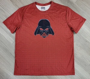 Star Wars Mens Darth Vader Mask Face Shirt Size XL - Picture 1 of 6