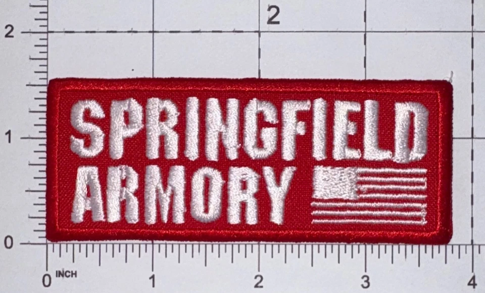 Second Amendment Springfield Armory Tactical Patch Iron-On Used YZ12 - Image 1 of 1