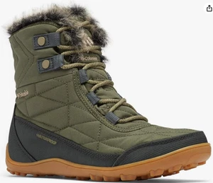 Stivali invernali da neve Columbia donna Minx Shorty Iii Nori/Kaki Ii taglia 9,5 US - Foto 1 di 6