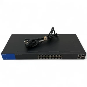 Linksys LGS318 18-Port Business Smart Gigabit Managed Network Switch - Picture 1 of 6