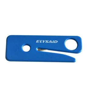 1 pc Seatbelt Cutter Car Emergency Safe Razor Blade Car Seat Belt Knife Blue New - Picture 1 of 8