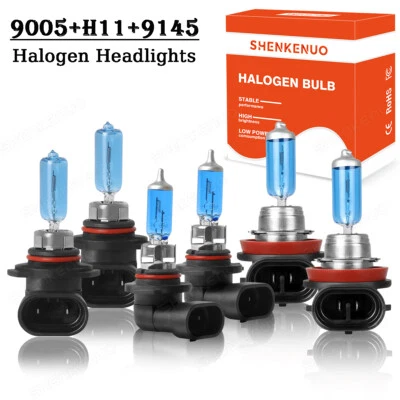 Combo de 6 faros halógenos de alta y baja para Lexus ES330 2005-2006 Foto 1 de 4