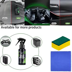 Car Plastic And Leather Restore Refurbishment Coating Agent HGKJ-AUTO-S3 - Picture 1 of 44