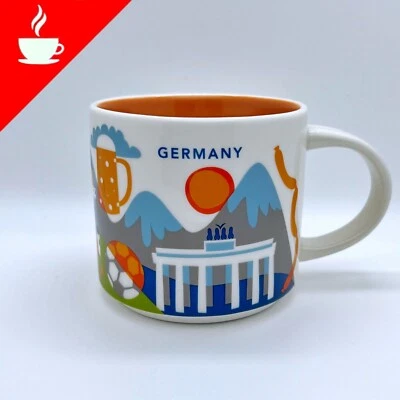 Starbucks You Are Here Germany City Kaffee Tasse Deutschland Schnäppchen!